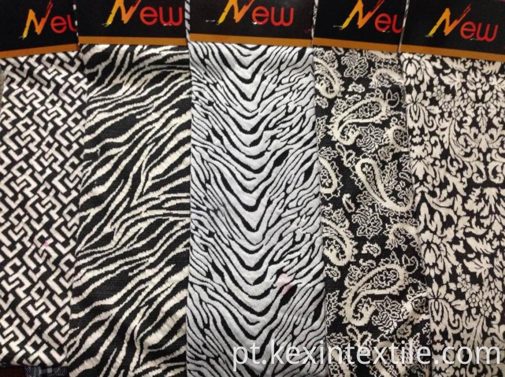 100% cotton jacquard knitting fabric